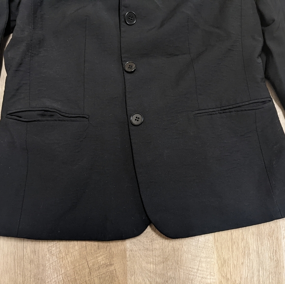 Talbots Black Wool Blend Blazer Jacket - Picture 10 of 14